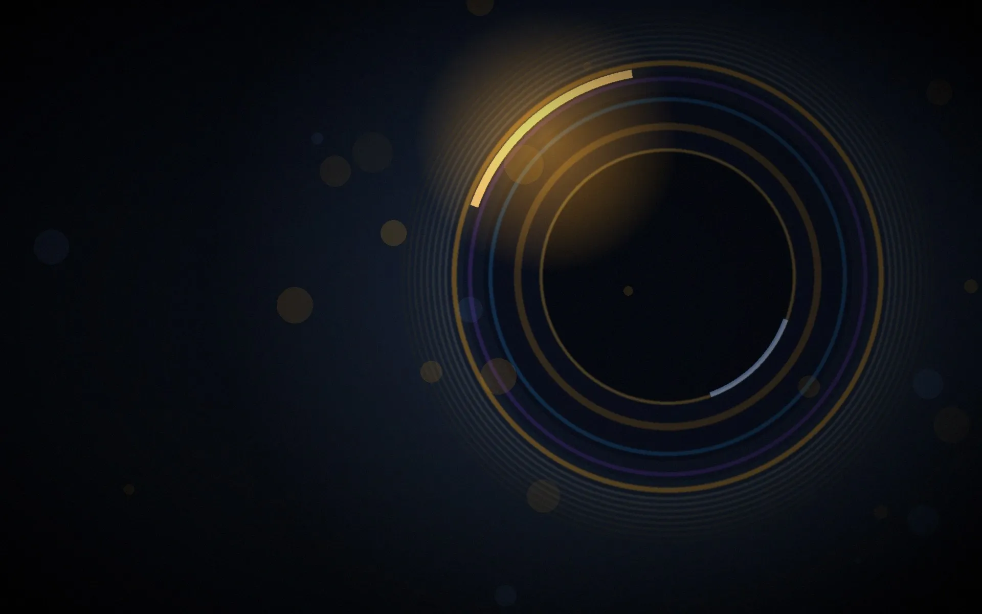 Precision infrared lens element under amber light